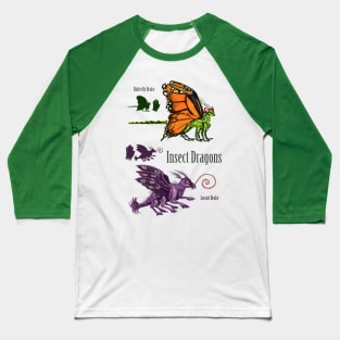 Insect Dragons Baseball T-Shirt